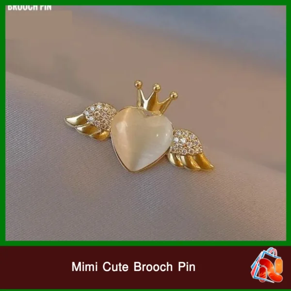 Luxury Mimi Cute Brooch Safety Pin For Girls Women