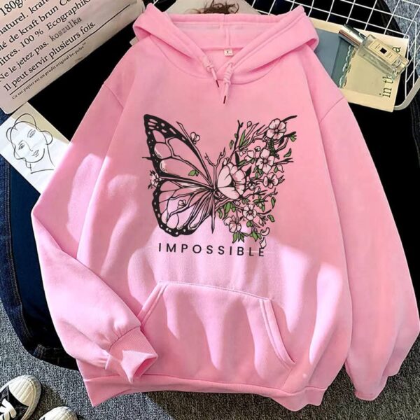 Primium Quality Stylish Hoodies For Ladies - Image 3