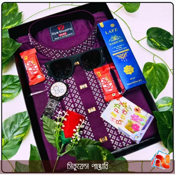 Premium Panjabi Combo Set (কটন ফেব্রিকস)