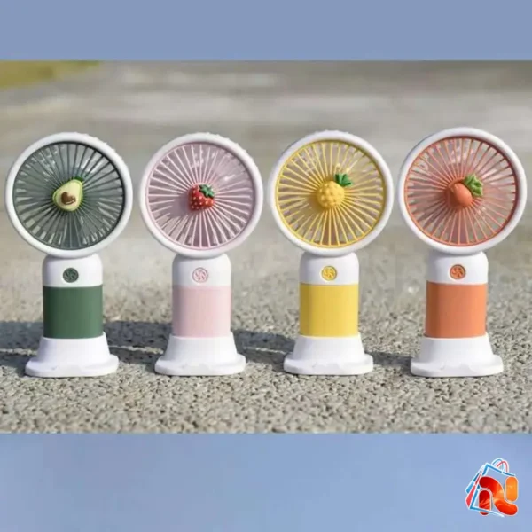 Mini Portable Pocket Fan USB Rechargeable - Image 2